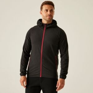 Jakna - Professional Navigate Fleece Crno_crvena_48B