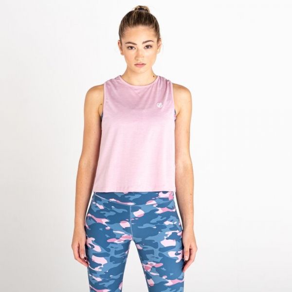 Regatta M00o93H7pQ09L8X1t49cHY01Z5j4TT91fGfr Majica bez rukava - Meditate Crop Top Roza_0J3 14050