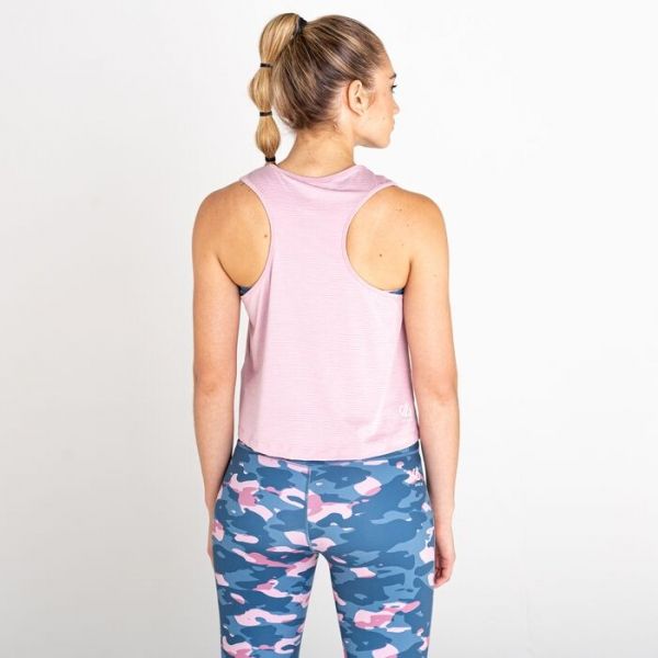 Regatta M00o93H7pQ09L8X1t49cHY01Z5j4TT91fGfr Majica bez rukava - Meditate Crop Top Roza_0J3 14051