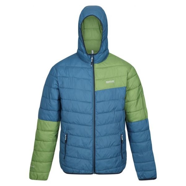 Regatta M00o93H7pQ09L8X1t49cHY01Z5j4TT91fGfr Jakna - Hooded HillPackII Plavo_zelena_DLU 15917