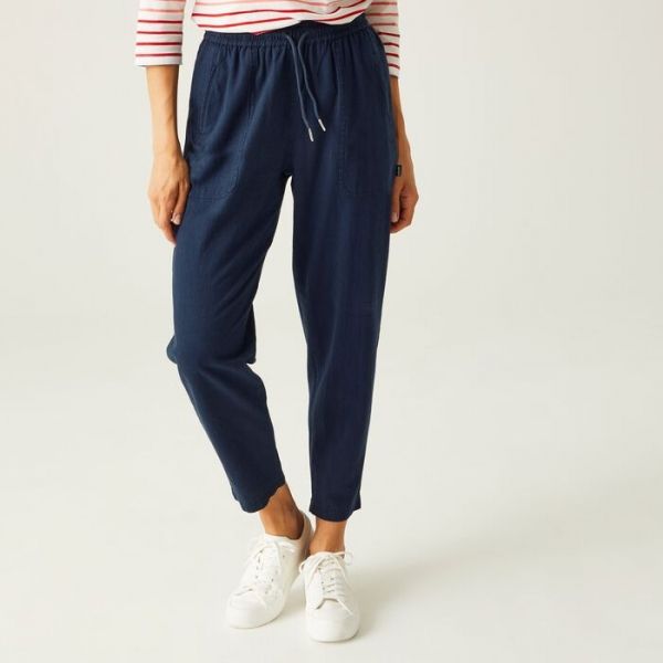 Regatta M00o93H7pQ09L8X1t49cHY01Z5j4TT91fGfr Hlače - Corso Trouser Tamnoplava_540 16228