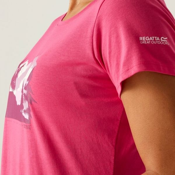Regatta M00o93H7pQ09L8X1t49cHY01Z5j4TT91fGfr Majica - Women’s Breezed V Ciklama_81Z 17485