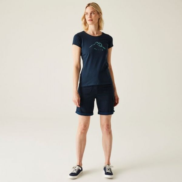 Regatta M00o93H7pQ09L8X1t49cHY01Z5j4TT91fGfr Majica - Women’s Breezed V Tamnoplava_540 17491