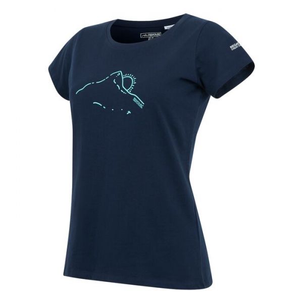 Regatta M00o93H7pQ09L8X1t49cHY01Z5j4TT91fGfr Majica - Women’s Breezed V Tamnoplava_540 17495