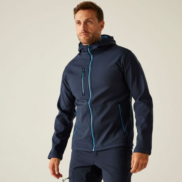 Regatta M00o93H7pQ09L8X1t49cHY01Z5j4TT91fGfr Jakna - Professional Navigate Softshell Jacket Tamno_plava_N5P 20980