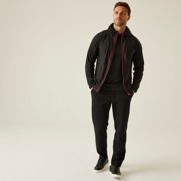 Regatta M00o93H7pQ09L8X1t49cHY01Z5j4TT91fGfr Jakna - Professional Navigate Fleece Crno_crvena_48B 21026