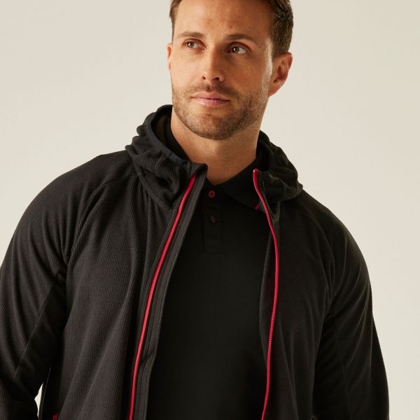 Regatta M00o93H7pQ09L8X1t49cHY01Z5j4TT91fGfr Jakna - Professional Navigate Fleece Crno_crvena_48B 21025
