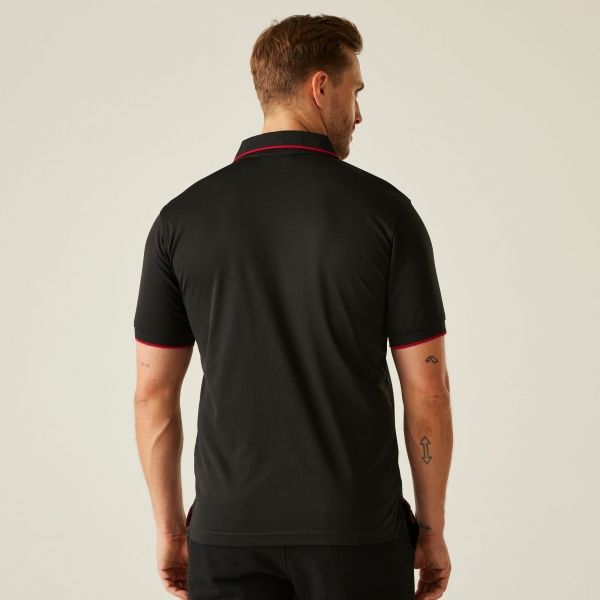 Regatta M00o93H7pQ09L8X1t49cHY01Z5j4TT91fGfr Polo majica - Professional Navigate Crno_crvena_48B 21035